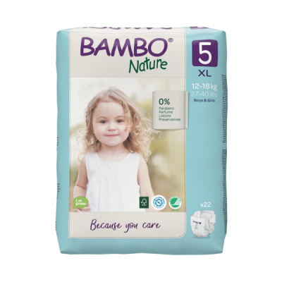 Эко-подгузники Bambo Nature 4 (7-14 кг), 24 шт купить оптом в Пензе