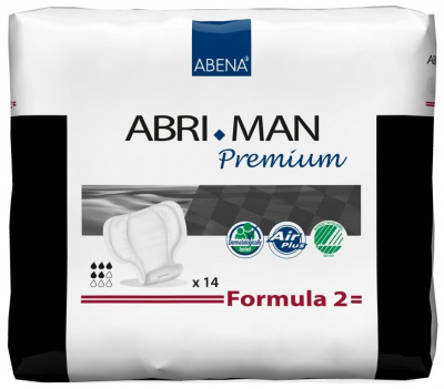 Мужские урологические прокладки Abri-Man Formula 2, 700 мл купить оптом в Пензе
