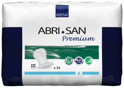 Урологические вкладыши Abri-San Premium 6, 1600 мл купить оптом в Пензе
