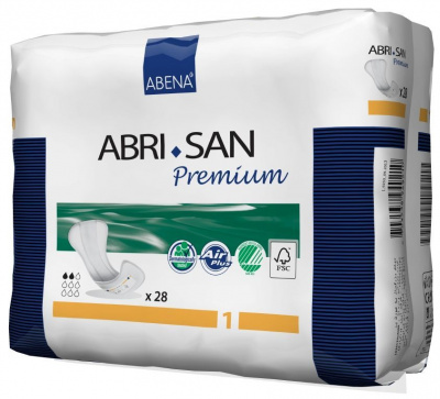 Урологические прокладки Abri-San Premium 1, 200 мл купить оптом в Пензе
